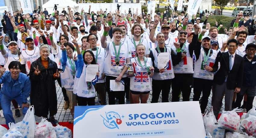 Britain wins inaugural litter picking World Cup